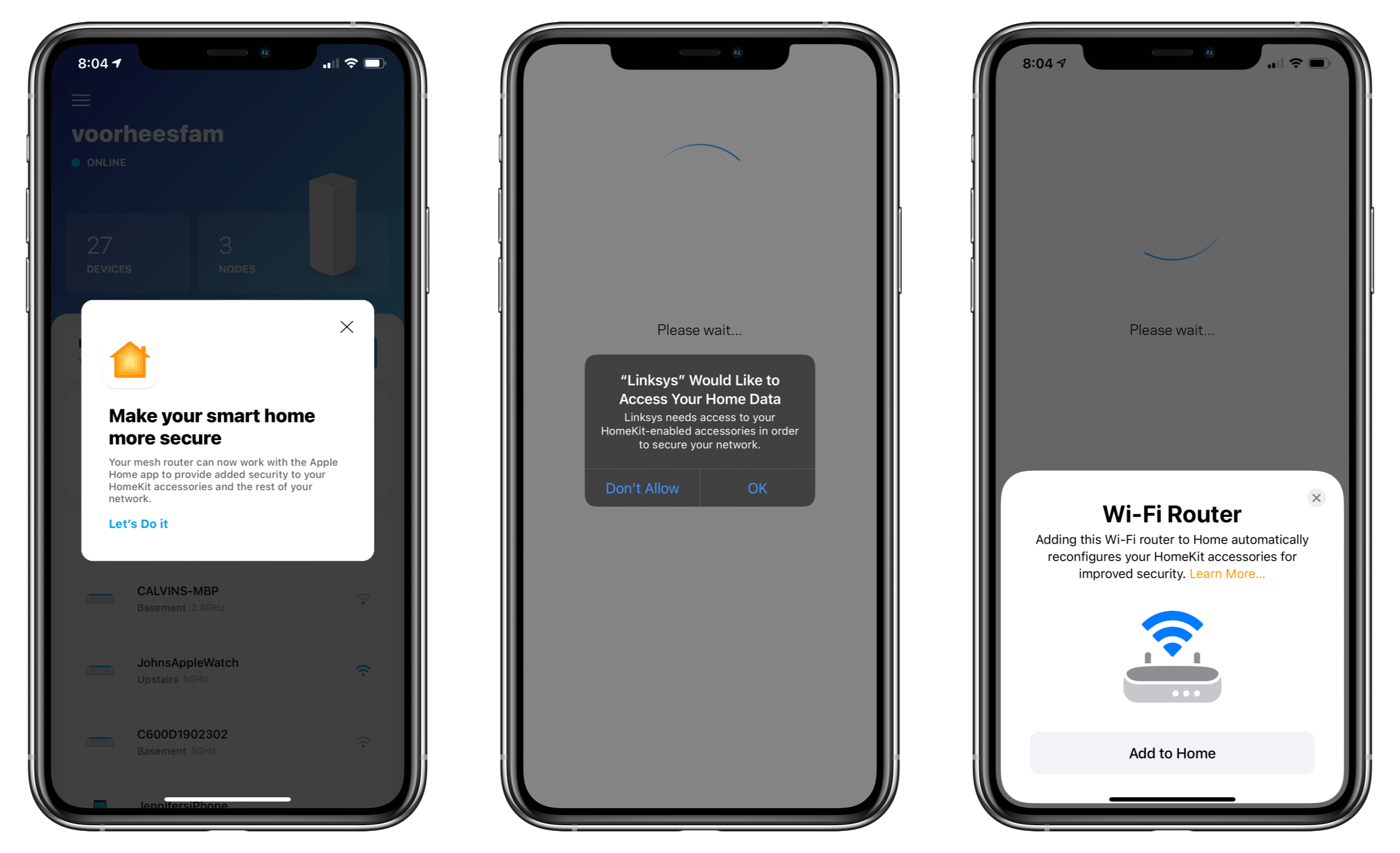Managing the Access of HomeKit Devices with the Linksys Velop